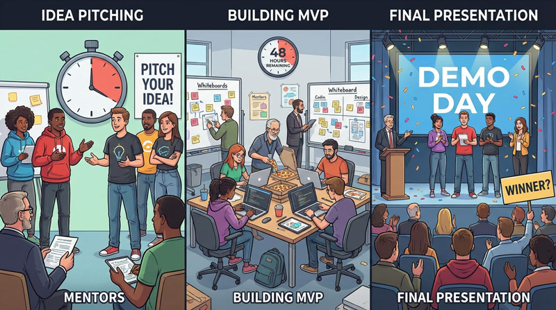 نحوه برگزاری استارتاپ ویکند