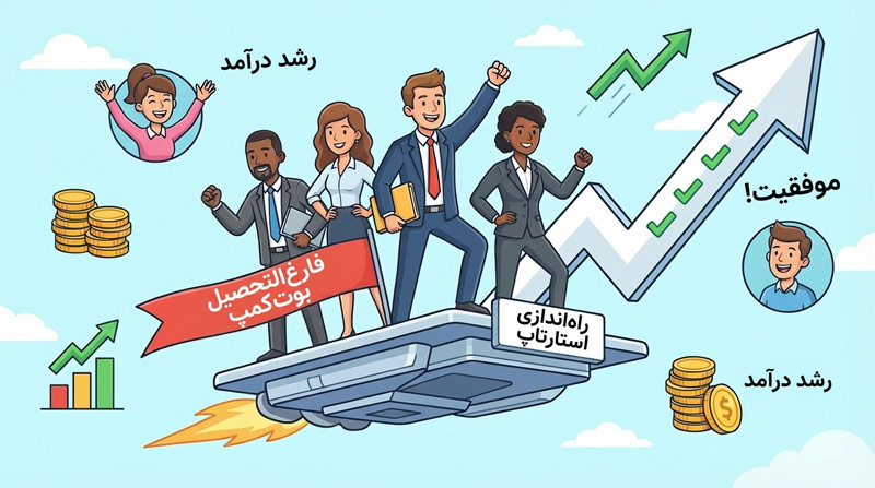 بوت کمپ کسب و کار (از ایده تا توسعهی پایدار)